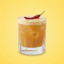 mango margarita met gedroogde rode peper